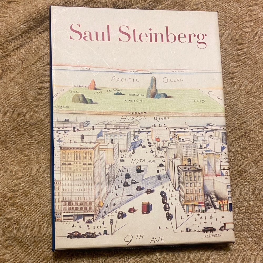 Saul Steinberg Art Postcards 24 in box